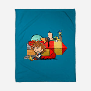 Something Something Mash X-None-Fleece-Blanket-DrawnByBryan