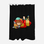 Something Something Mash X-None-Polyester-Shower Curtain-DrawnByBryan