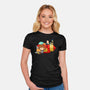 Something Something Mash X-Womens-Fitted-Tee-DrawnByBryan