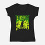 This Is My Boomstick Spooky Edition-Womens-V-Neck-Tee-rocketman_art