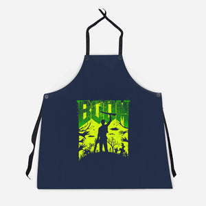 This Is My Boomstick Spooky Edition-Unisex-Kitchen-Apron-rocketman_art