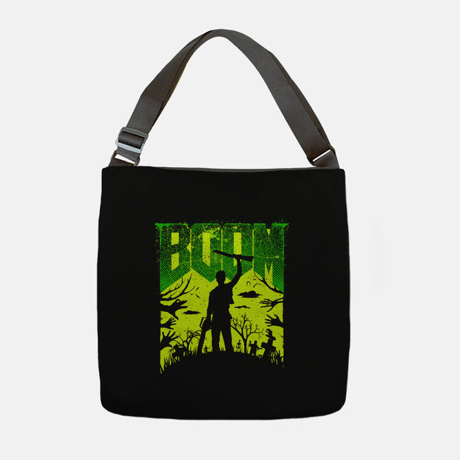 This Is My Boomstick Spooky Edition-None-Adjustable Tote-Bag-rocketman_art