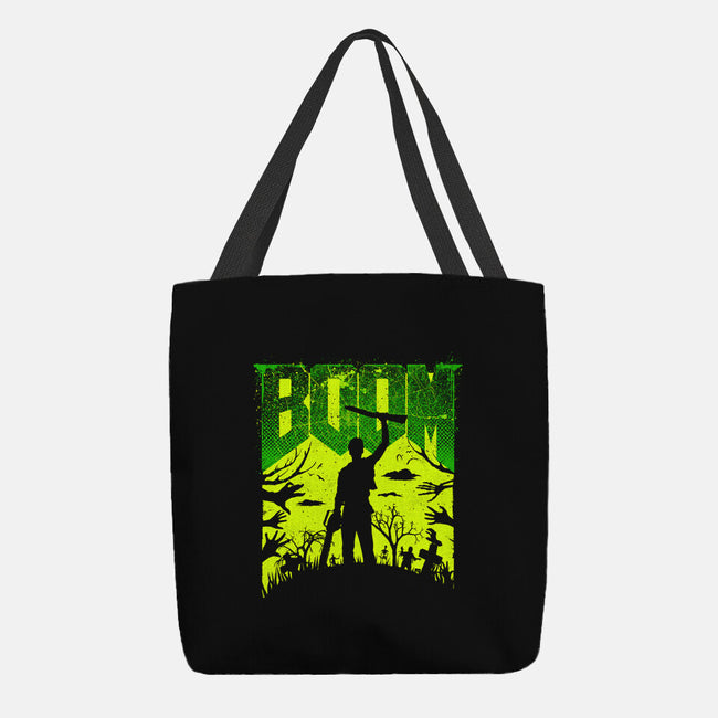 This Is My Boomstick Spooky Edition-None-Basic Tote-Bag-rocketman_art