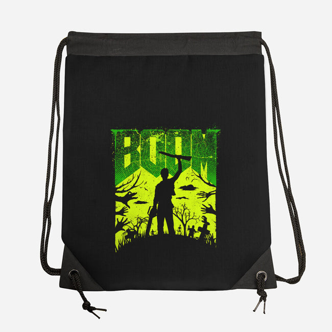 This Is My Boomstick Spooky Edition-None-Drawstring-Bag-rocketman_art