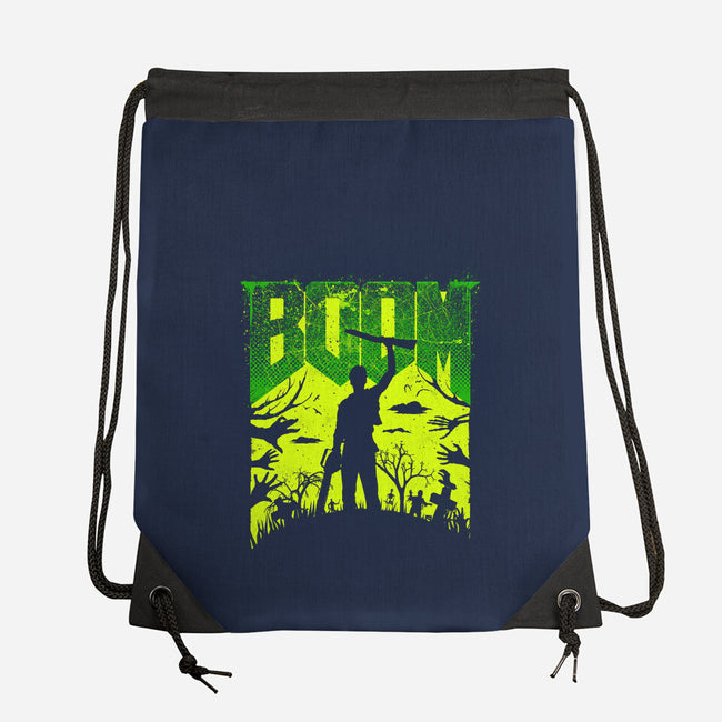 This Is My Boomstick Spooky Edition-None-Drawstring-Bag-rocketman_art
