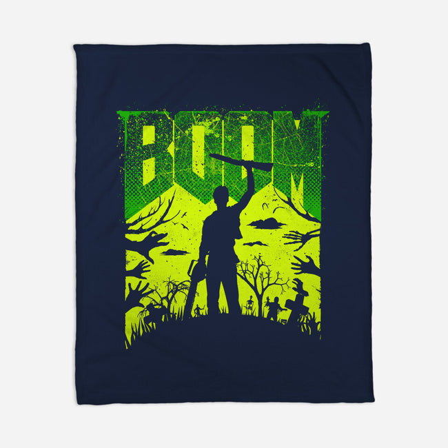 This Is My Boomstick Spooky Edition-None-Fleece-Blanket-rocketman_art
