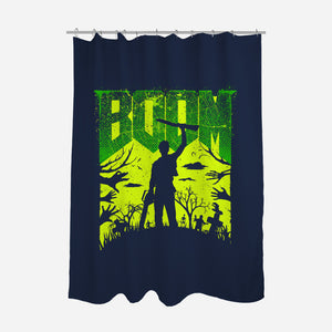 This Is My Boomstick Spooky Edition-None-Polyester-Shower Curtain-rocketman_art
