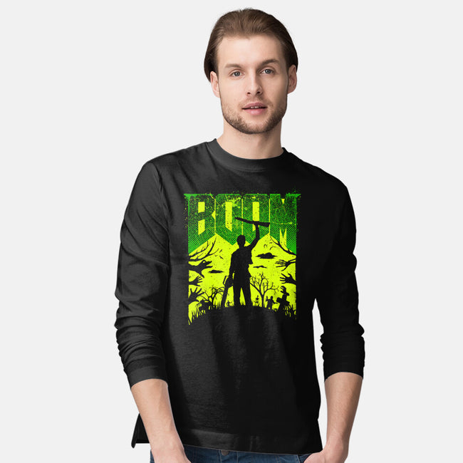 This Is My Boomstick Spooky Edition-Mens-Long Sleeved-Tee-rocketman_art