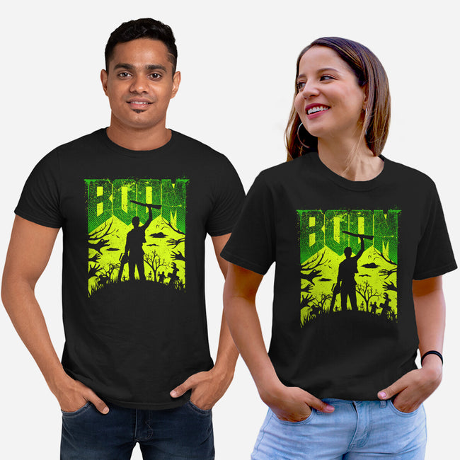 This Is My Boomstick Spooky Edition-Unisex-Basic-Tee-rocketman_art