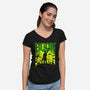 This Is My Boomstick Spooky Edition-Womens-V-Neck-Tee-rocketman_art