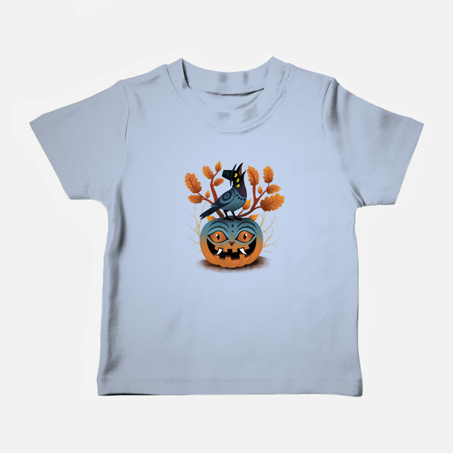 Halloween Derpy-Baby-Basic-Tee-dandingeroz