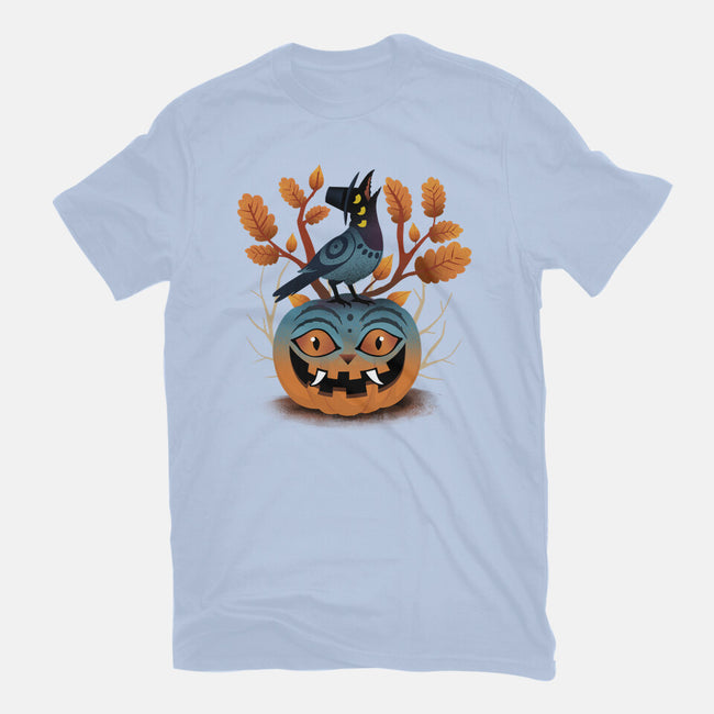 Halloween Derpy-Womens-Fitted-Tee-dandingeroz