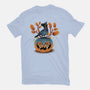Halloween Derpy-Womens-Fitted-Tee-dandingeroz