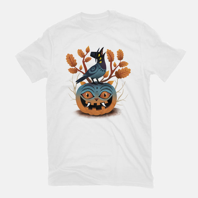 Halloween Derpy-Womens-Fitted-Tee-dandingeroz