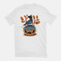 Halloween Derpy-Womens-Fitted-Tee-dandingeroz