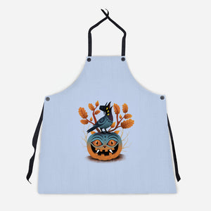 Halloween Derpy-Unisex-Kitchen-Apron-dandingeroz
