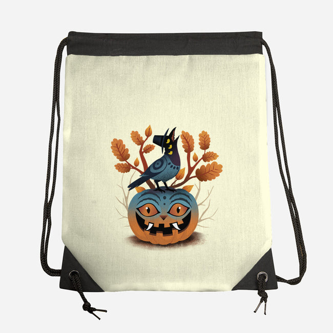 Halloween Derpy-None-Drawstring-Bag-dandingeroz