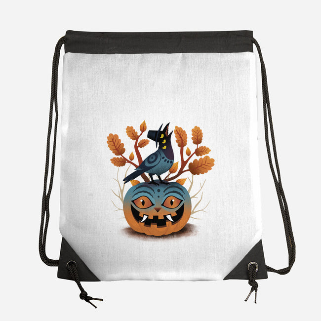 Halloween Derpy-None-Drawstring-Bag-dandingeroz