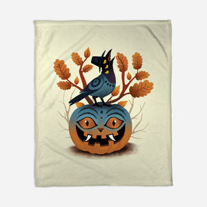Halloween Derpy-None-Fleece-Blanket-dandingeroz