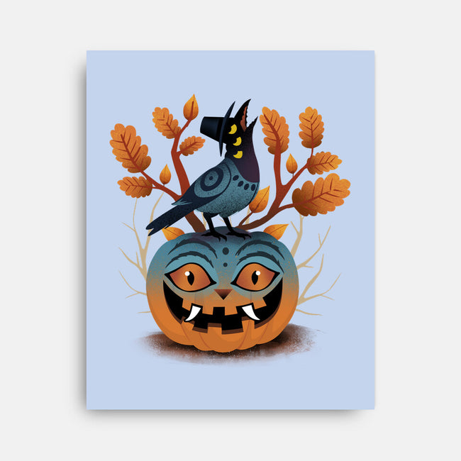 Halloween Derpy-None-Stretched-Canvas-dandingeroz