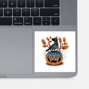Halloween Derpy-None-Glossy-Sticker-dandingeroz