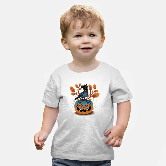 Halloween Derpy-Baby-Basic-Tee-dandingeroz