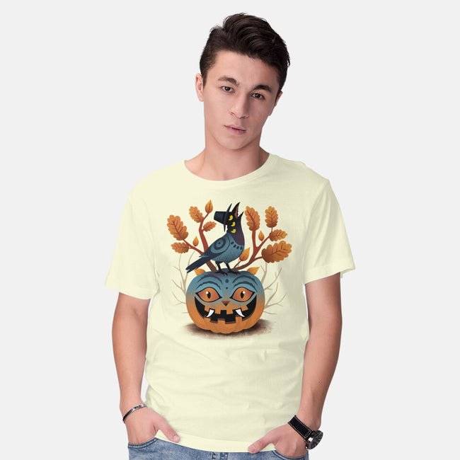 Halloween Derpy-Mens-Basic-Tee-dandingeroz
