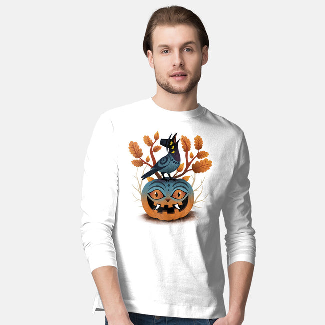 Halloween Derpy-Mens-Long Sleeved-Tee-dandingeroz
