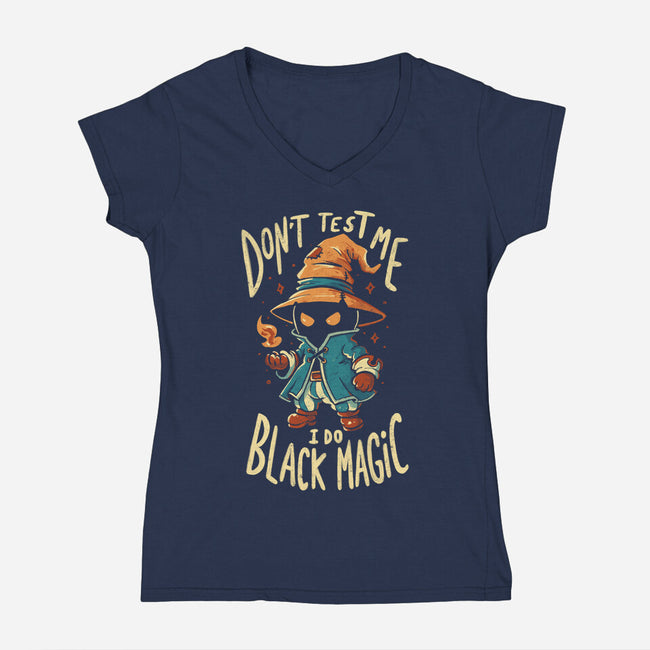 I Do Black Magic-Womens-V-Neck-Tee-Arigatees