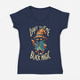 I Do Black Magic-Womens-V-Neck-Tee-Arigatees