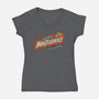 Hot Trekkies-Womens-V-Neck-Tee-NMdesign