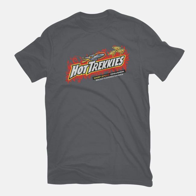 Hot Trekkies-Womens-Fitted-Tee-NMdesign
