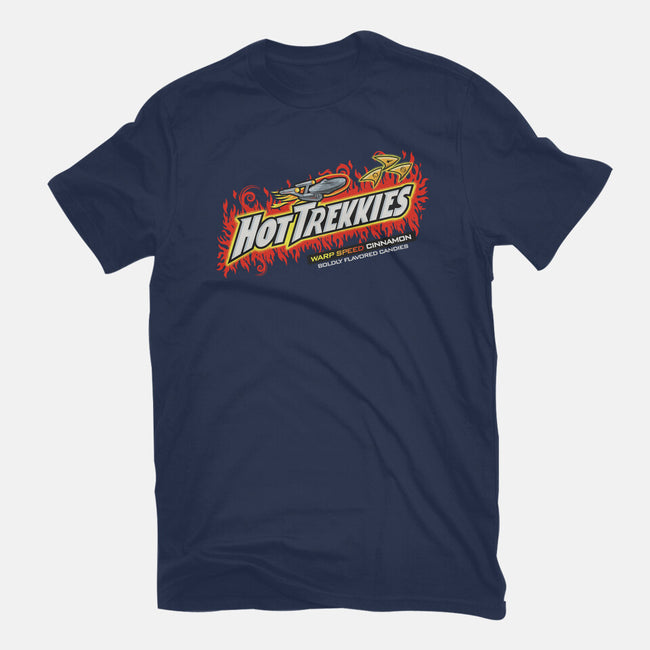 Hot Trekkies-Womens-Fitted-Tee-NMdesign