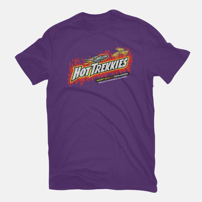 Hot Trekkies-Womens-Fitted-Tee-NMdesign