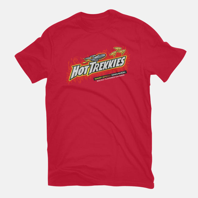 Hot Trekkies-Womens-Fitted-Tee-NMdesign