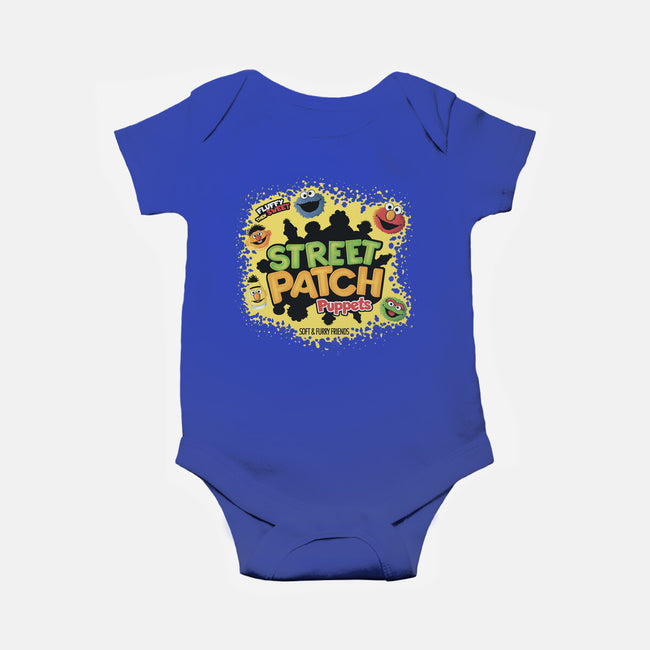 Street Patch Puppets-Baby-Basic-Onesie-NMdesign