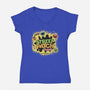 Street Patch Puppets-Womens-V-Neck-Tee-NMdesign