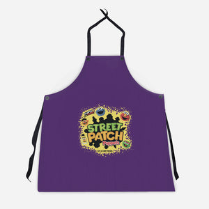 Street Patch Puppets-Unisex-Kitchen-Apron-NMdesign