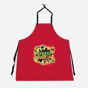 Street Patch Puppets-Unisex-Kitchen-Apron-NMdesign