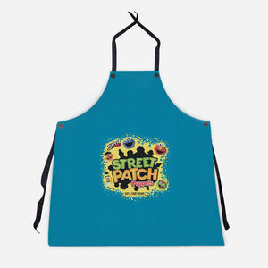 Street Patch Puppets-Unisex-Kitchen-Apron-NMdesign