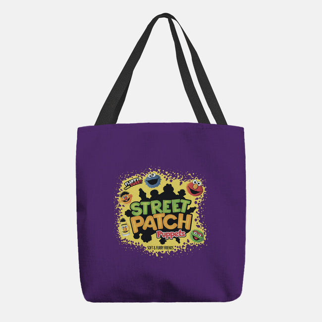 Street Patch Puppets-None-Basic Tote-Bag-NMdesign