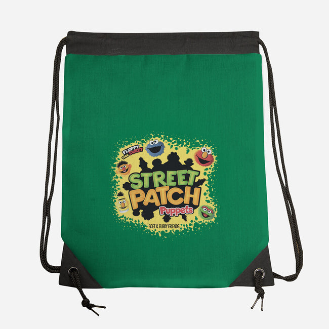 Street Patch Puppets-None-Drawstring-Bag-NMdesign