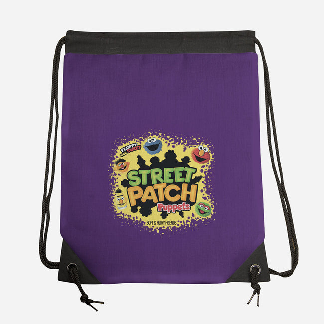 Street Patch Puppets-None-Drawstring-Bag-NMdesign