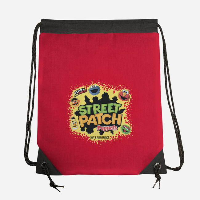 Street Patch Puppets-None-Drawstring-Bag-NMdesign
