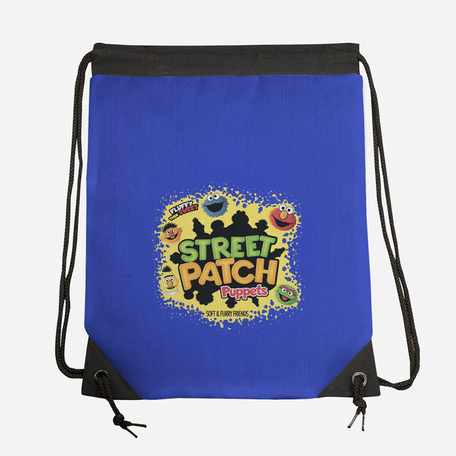 Street Patch Puppets-None-Drawstring-Bag-NMdesign