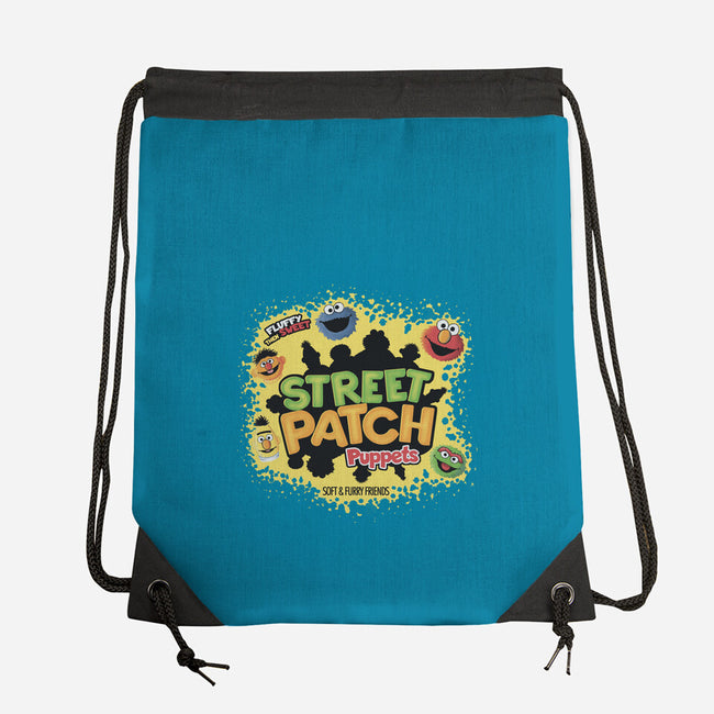Street Patch Puppets-None-Drawstring-Bag-NMdesign