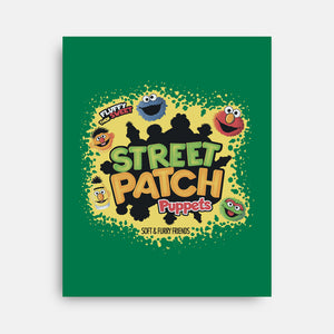 Street Patch Puppets-None-Stretched-Canvas-NMdesign