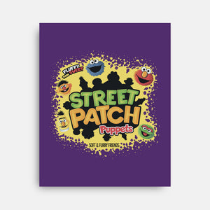 Street Patch Puppets-None-Stretched-Canvas-NMdesign