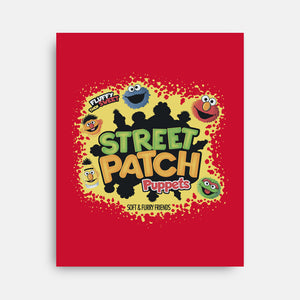 Street Patch Puppets-None-Stretched-Canvas-NMdesign
