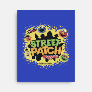 Street Patch Puppets-None-Stretched-Canvas-NMdesign